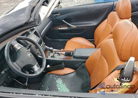 2011 Lexus Is 350 from USA, damaged, VIN JTHFE2C28B2506105